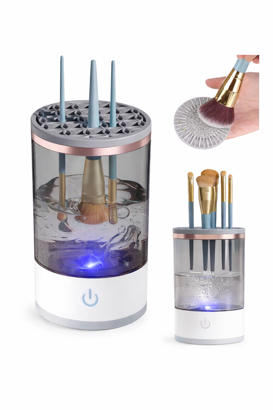 Limpiador Eléctrico para Brochas de Maquillaje