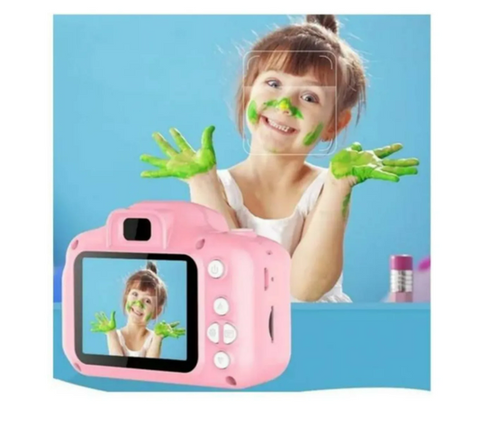 Cámara Infantil HD Rosada (USB)