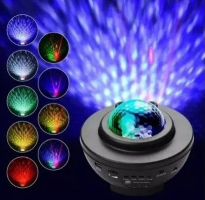 Lámpara Galáctica 3 en 1 – Sueño, Música y Luz