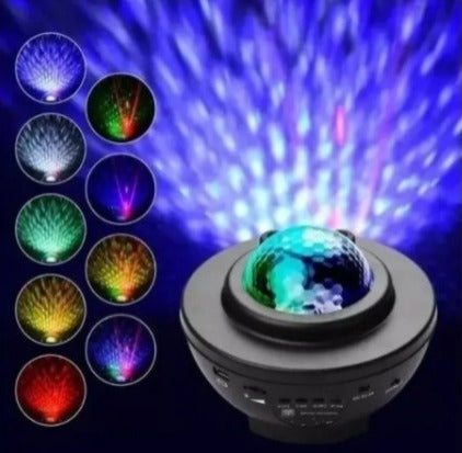 Lámpara Galáctica 3 en 1 – Sueño, Música y Luz